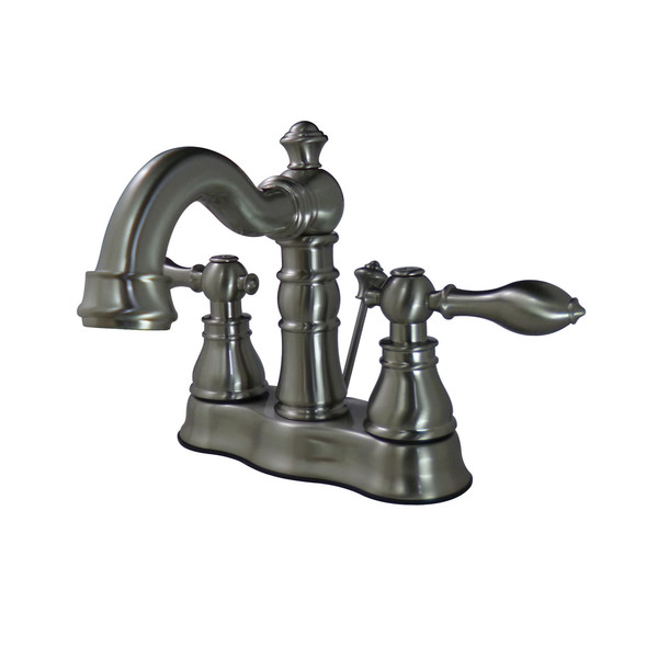 Fauceture 4" Centerset Bathroom Faucet, Brushed Nickel FSC1608ACL